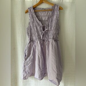 Lavender Cotton Dress